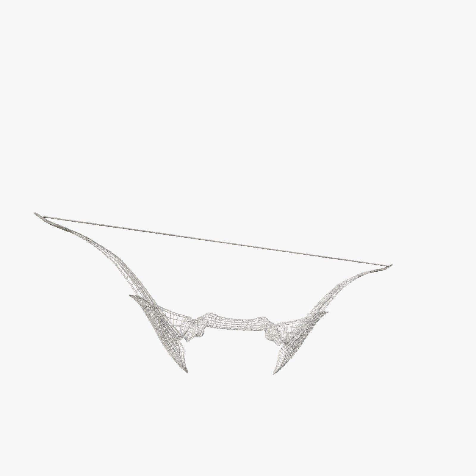 Searing Inferno Bow of Blazing Destruction 3D model_8