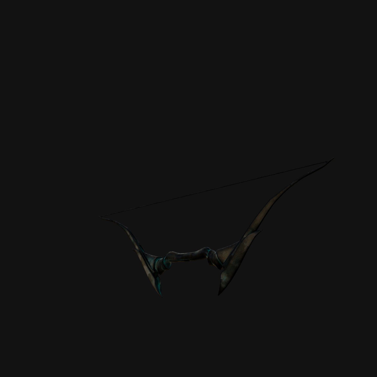 Searing Inferno Bow of Blazing Destruction 3D model_9