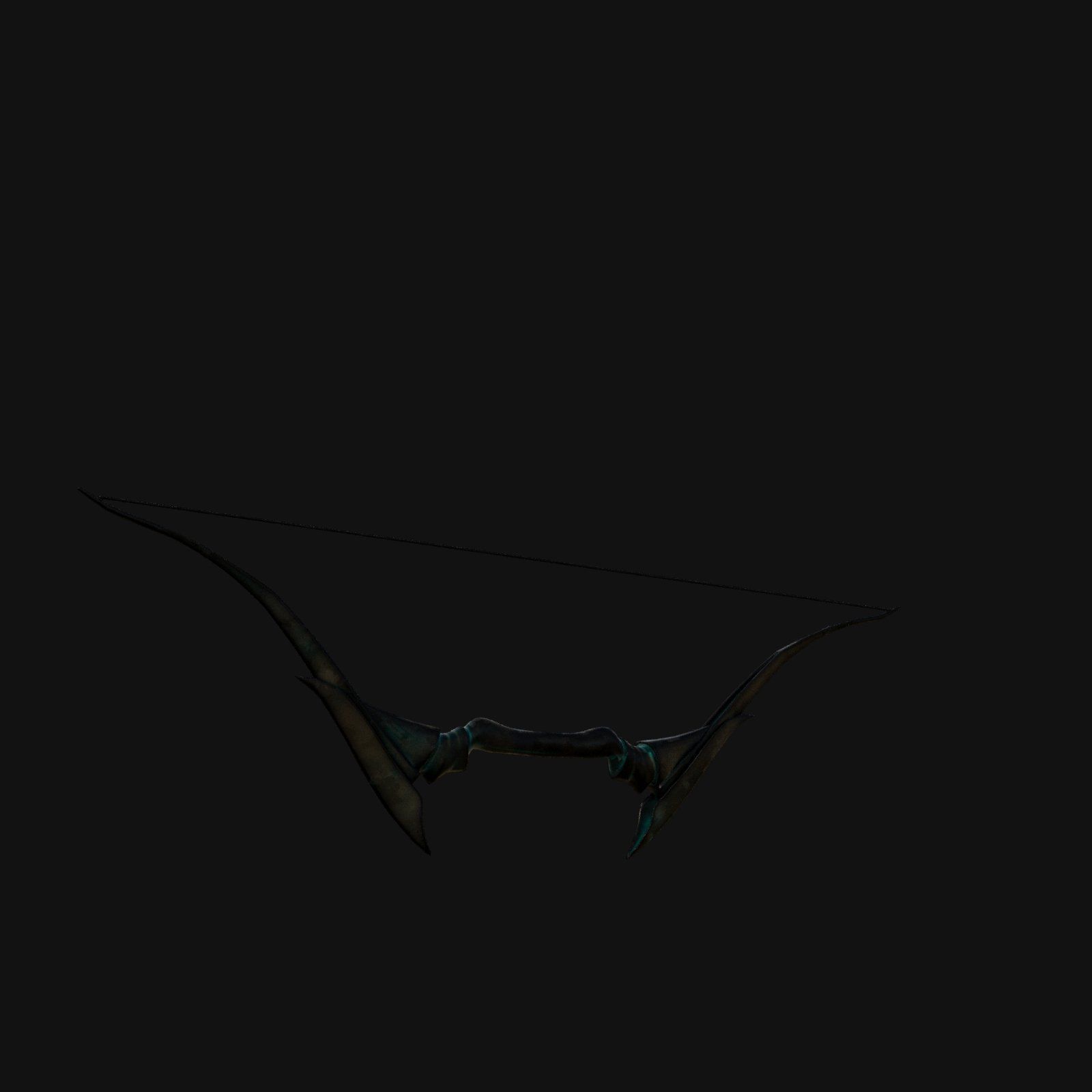 Searing Inferno Bow of Blazing Destruction 3D model_5