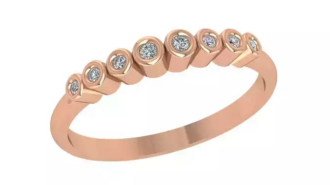 Light wt minimalist Ring 3dm stl renders