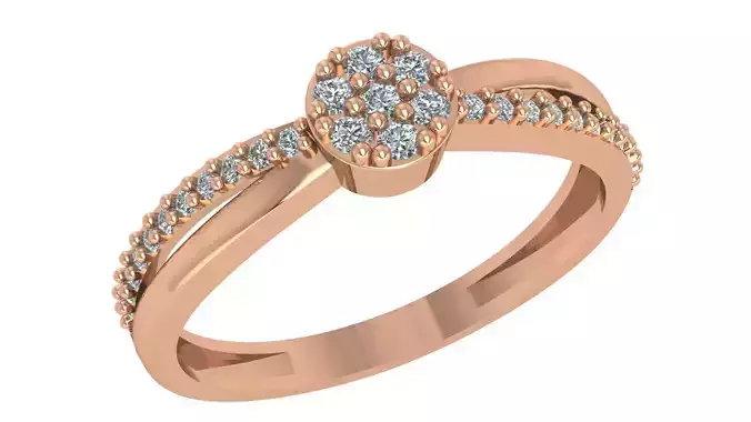 Light wt minimalist Ring 3dm stl renders