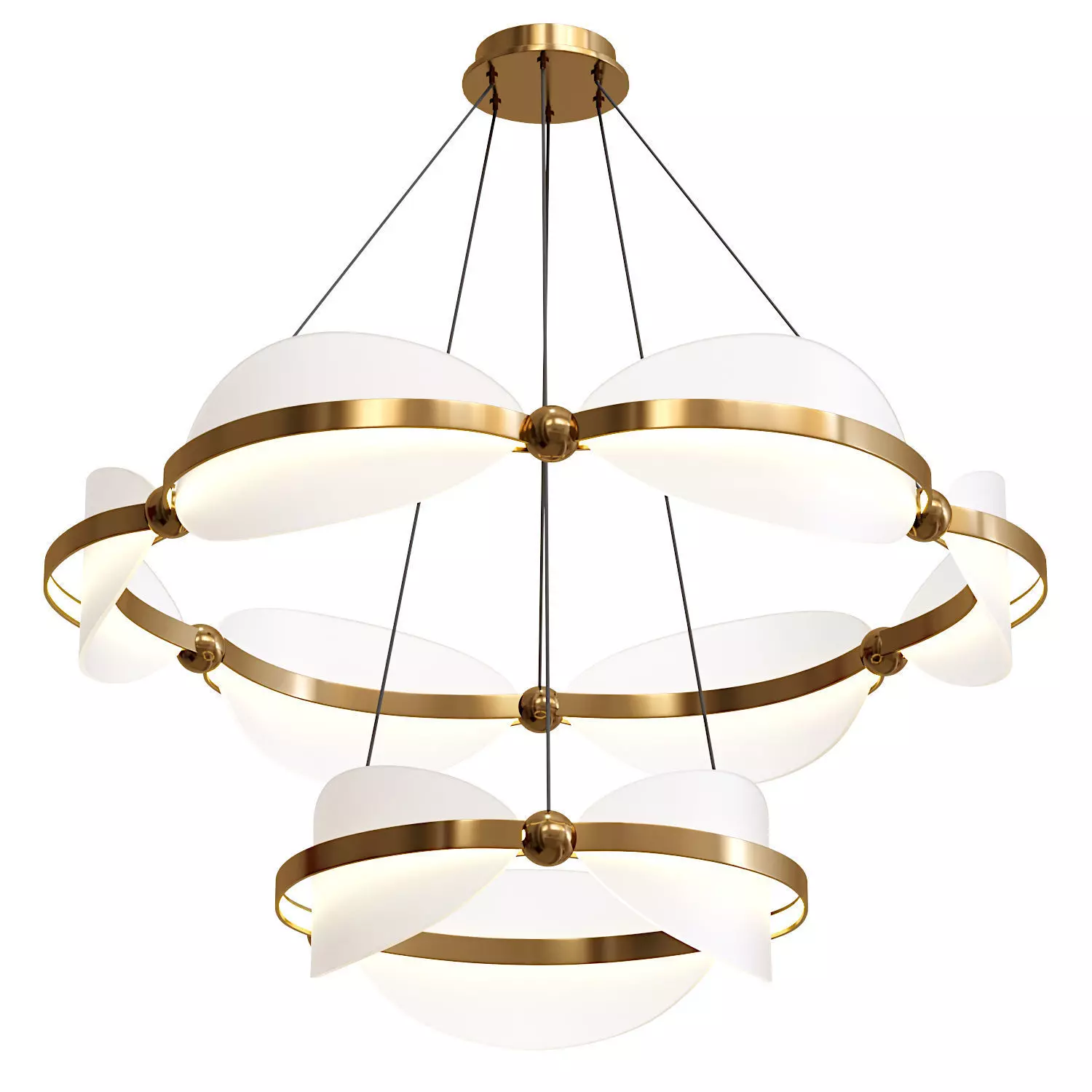 Breeze pendant lamp 3D model_0