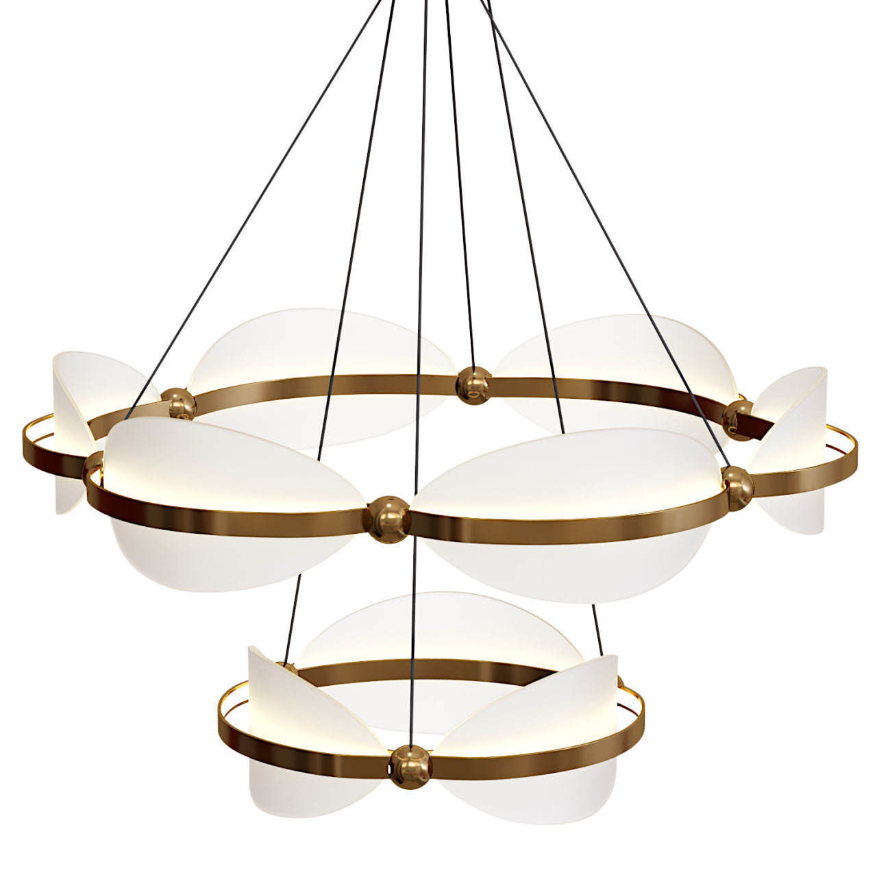 Breeze pendant lamp 3D model_1