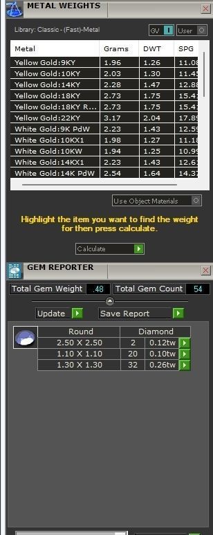 Custom Round Cluster Diamond Studs Earring - Unisex 3D print model_5