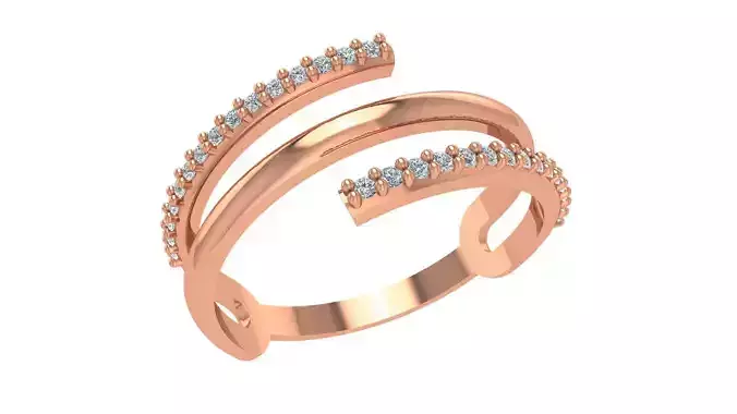 Wire Ring renders 3dm stl details