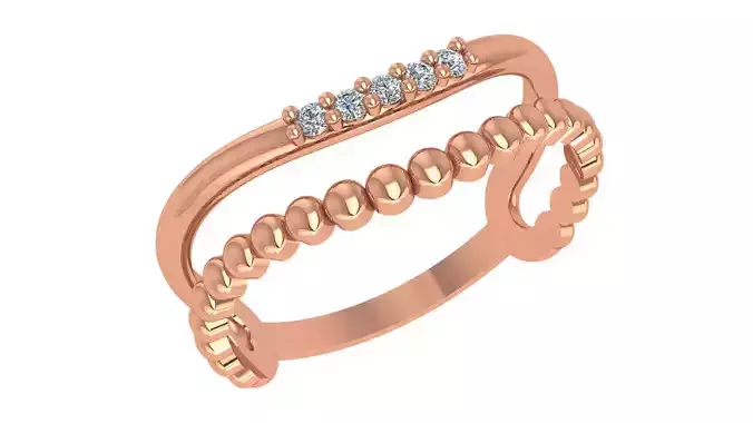 Wire Ring renders 3dm stl details