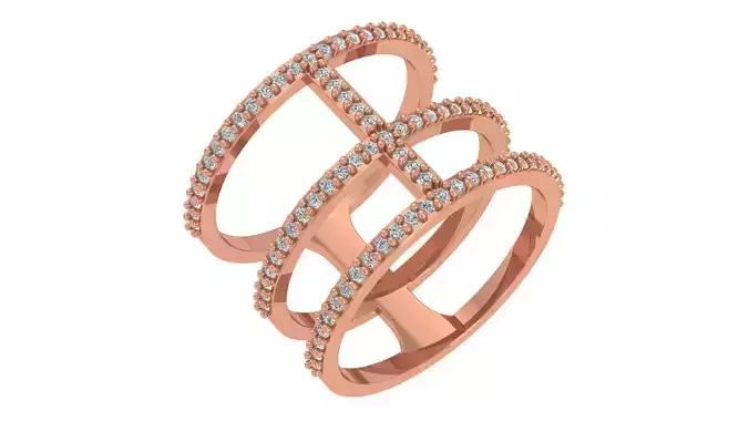 Wire Ring renders 3dm stl details