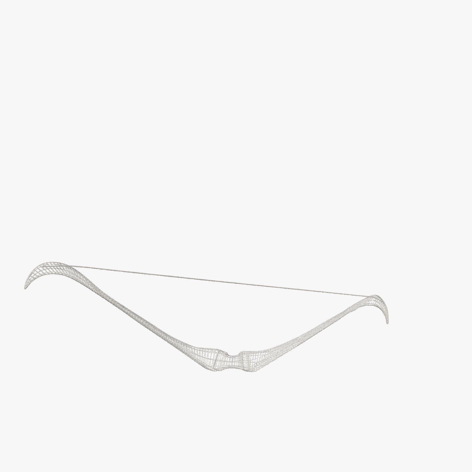 Phoenix Feather Recurve Bow of Rebirth 3D model_6