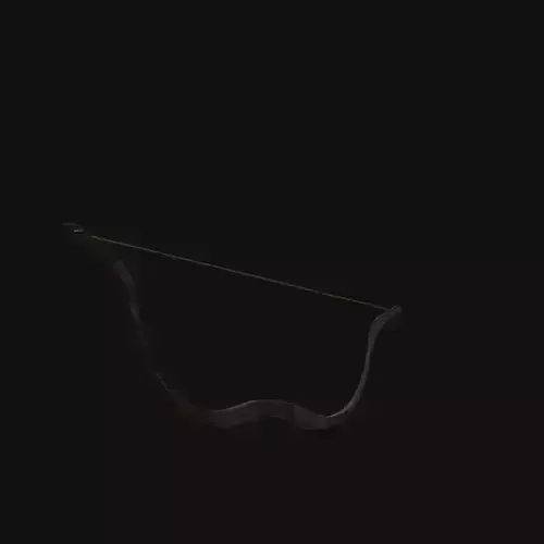 Silver Frostbite Longbow of Frozen Fury