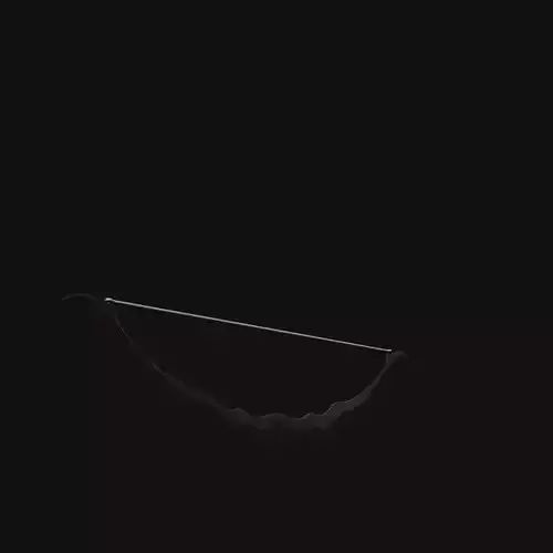 Enchanted Ebony Shadow Bow of Nightfall