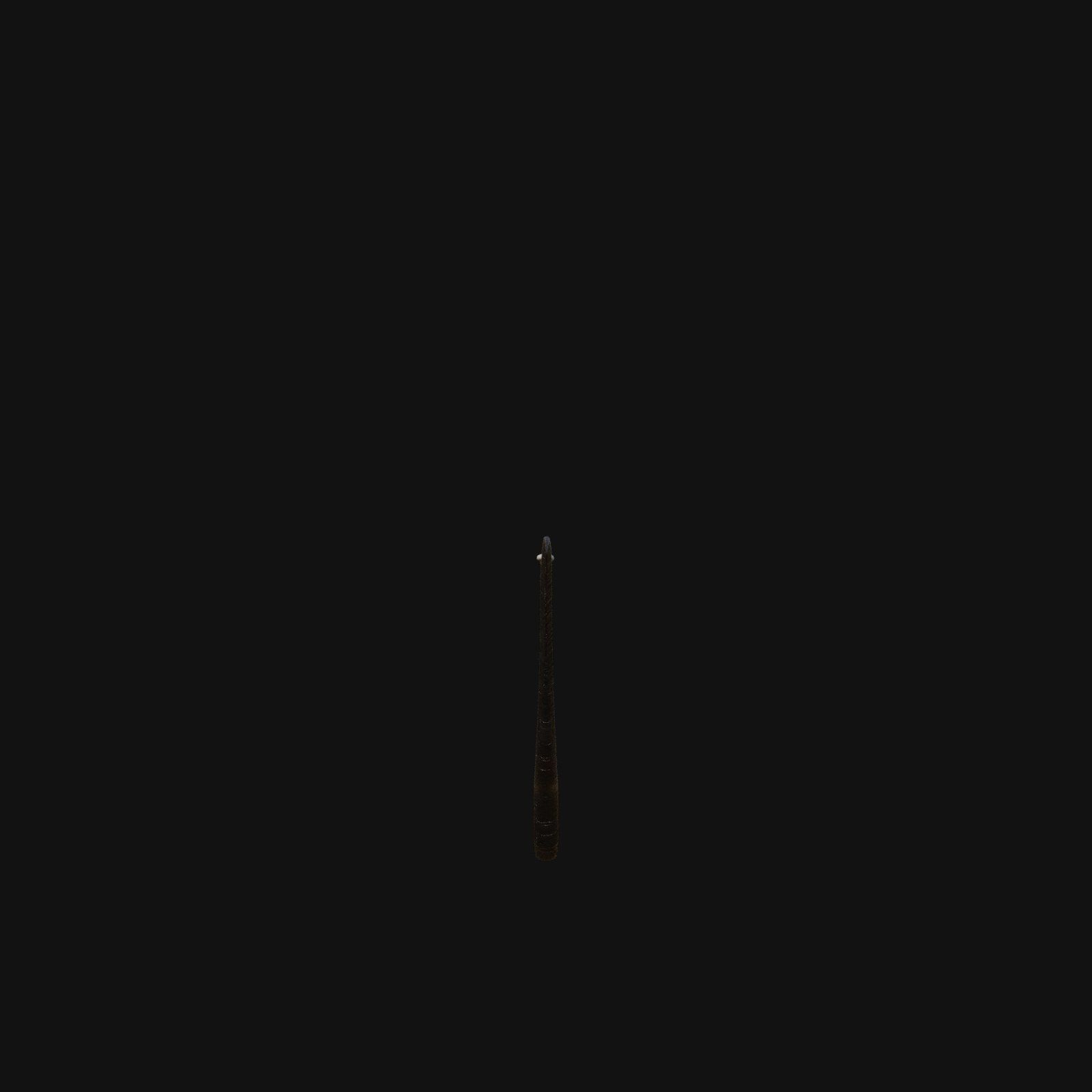 Enchanted Ebony Shadow Bow of Nightfall 3D model_7