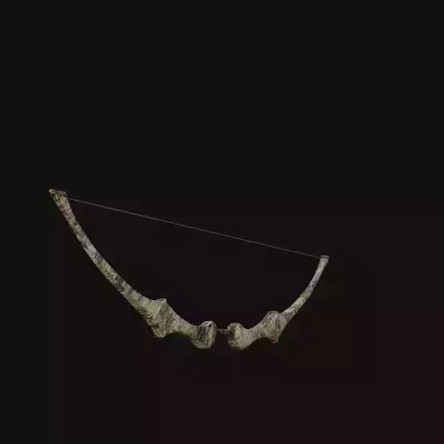 Mystic Crystal Bow of Arcane Energies