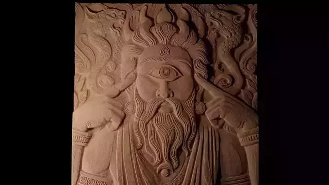 Cyclops CNC 3d Print High Relief Sand Casting