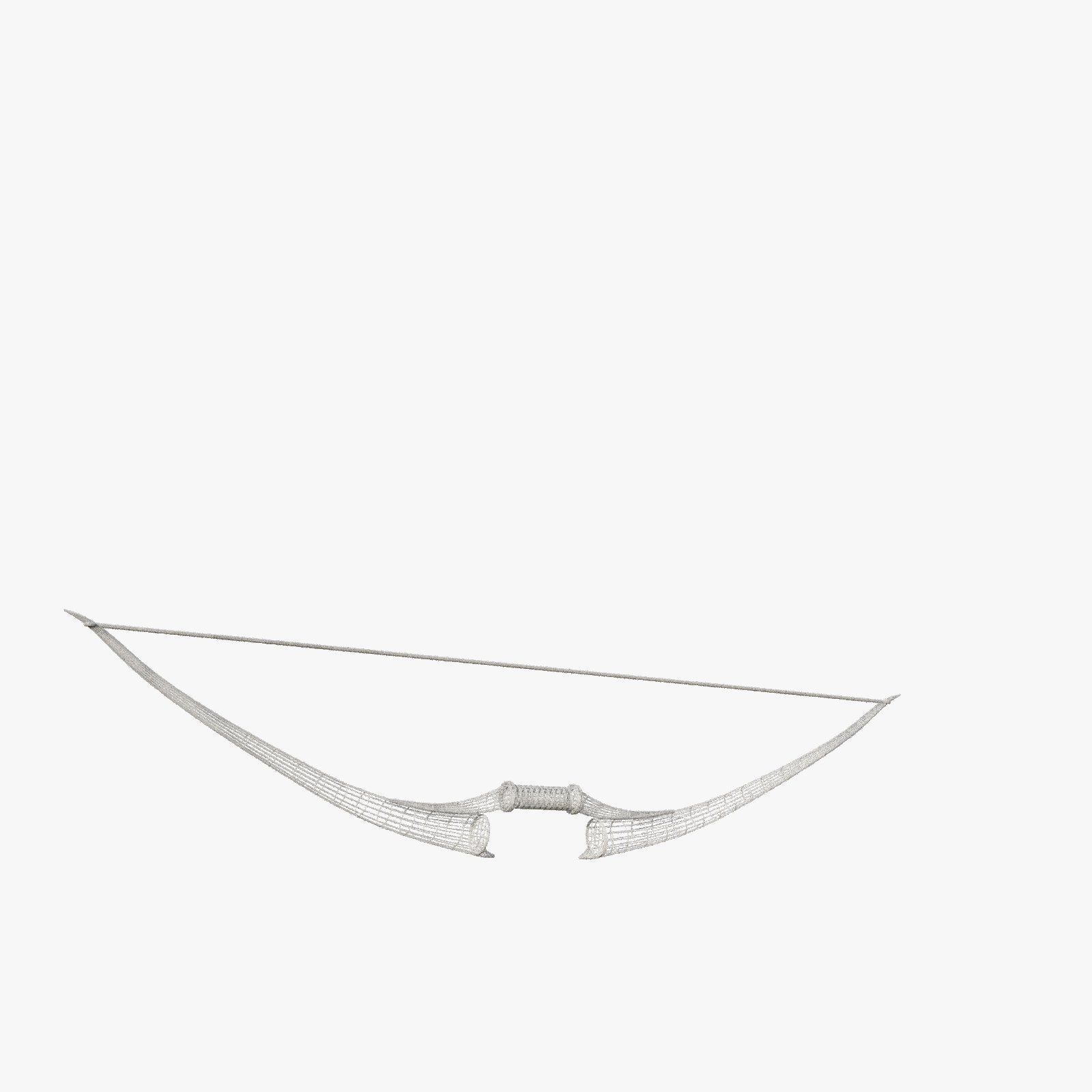 Royal Crimson Flame Bow of Elemental Fury 3D model_7