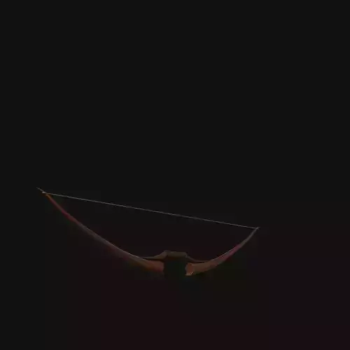 Royal Crimson Flame Bow of Elemental Fury