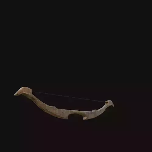Golden Eagle Eye Longbow of Supreme Accuracy 3D model