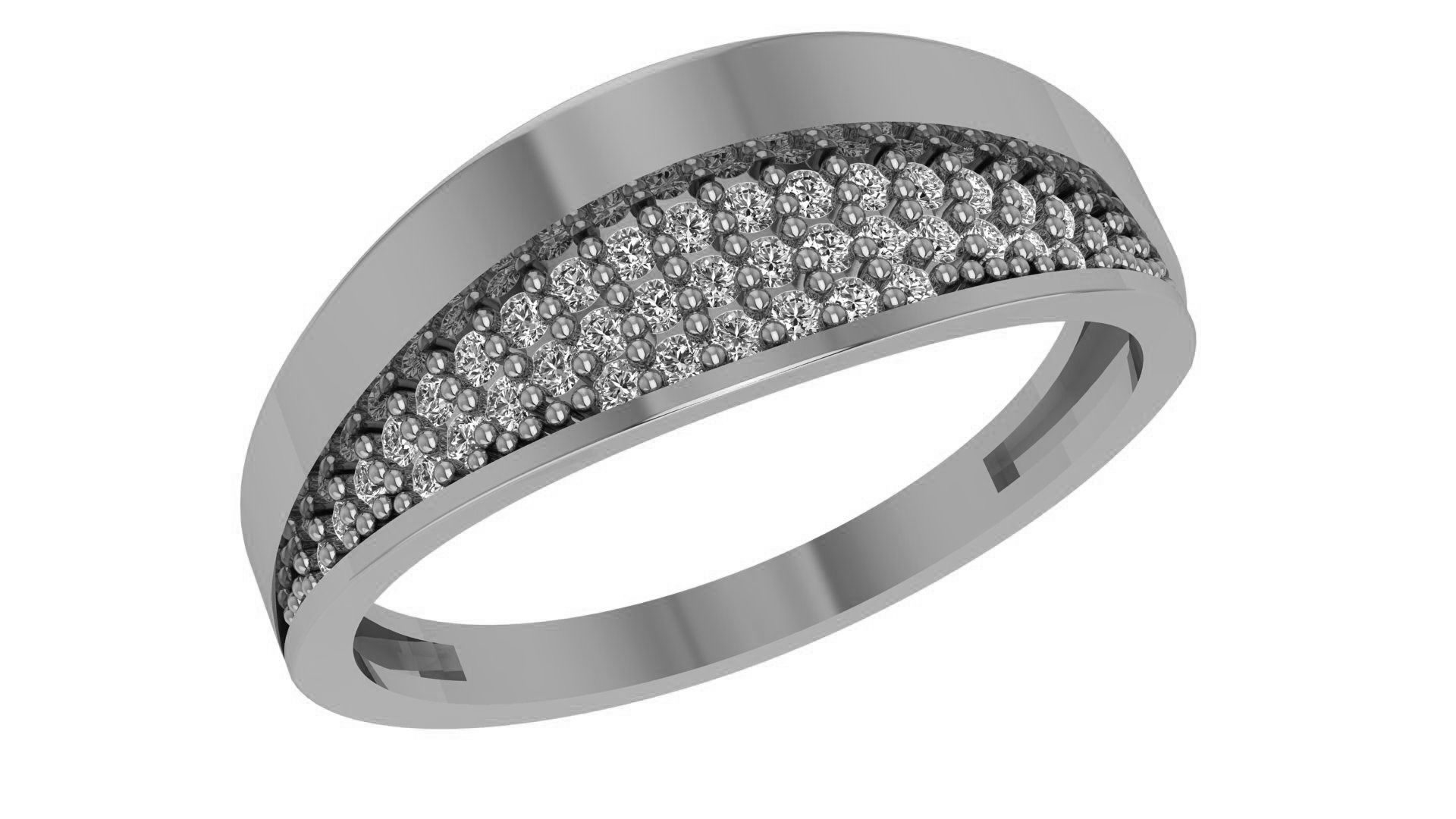 Band Ring renders 3dm stl details 3D print model_2