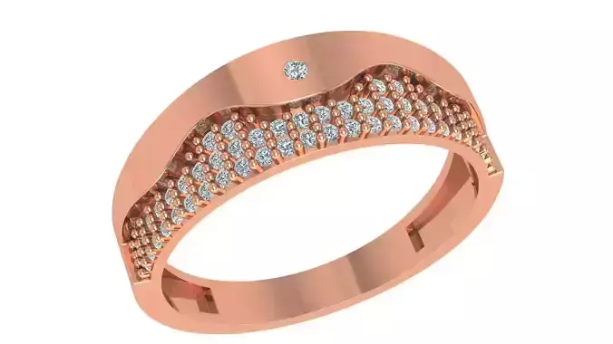 Band Ring renders 3dm stl details 3D print model