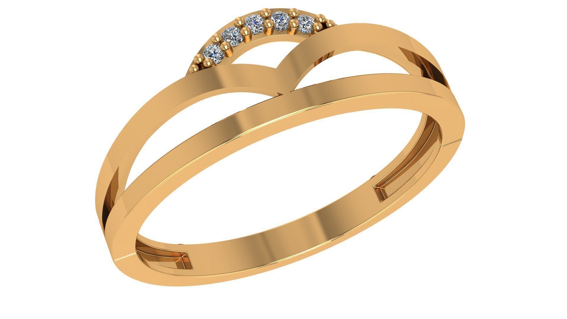 Wire Ring renders 3dm stl details 3D print model_1