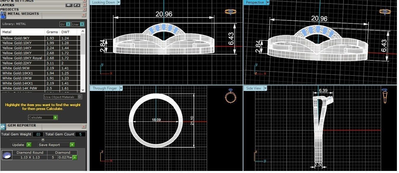 Wire Ring renders 3dm stl details 3D print model_3