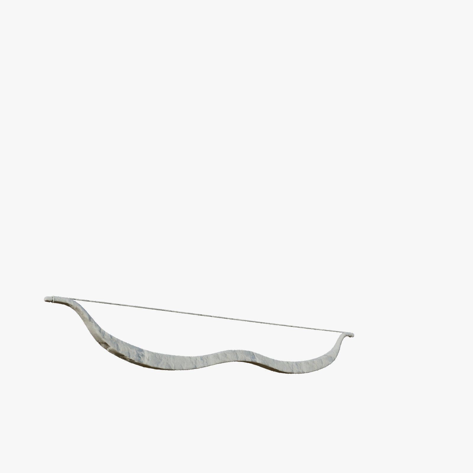 Exquisite Emerald Forest Longbow of Elven Craftsmanship 3D model_9