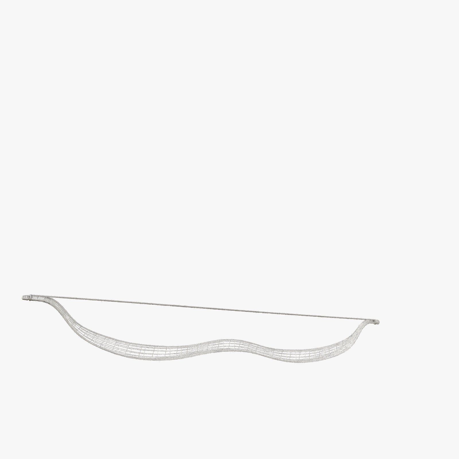 Exquisite Emerald Forest Longbow of Elven Craftsmanship 3D model_5