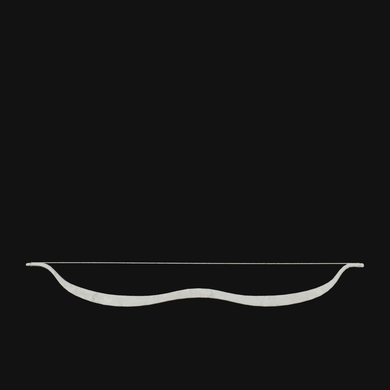 Exquisite Emerald Forest Longbow of Elven Craftsmanship 3D model_8