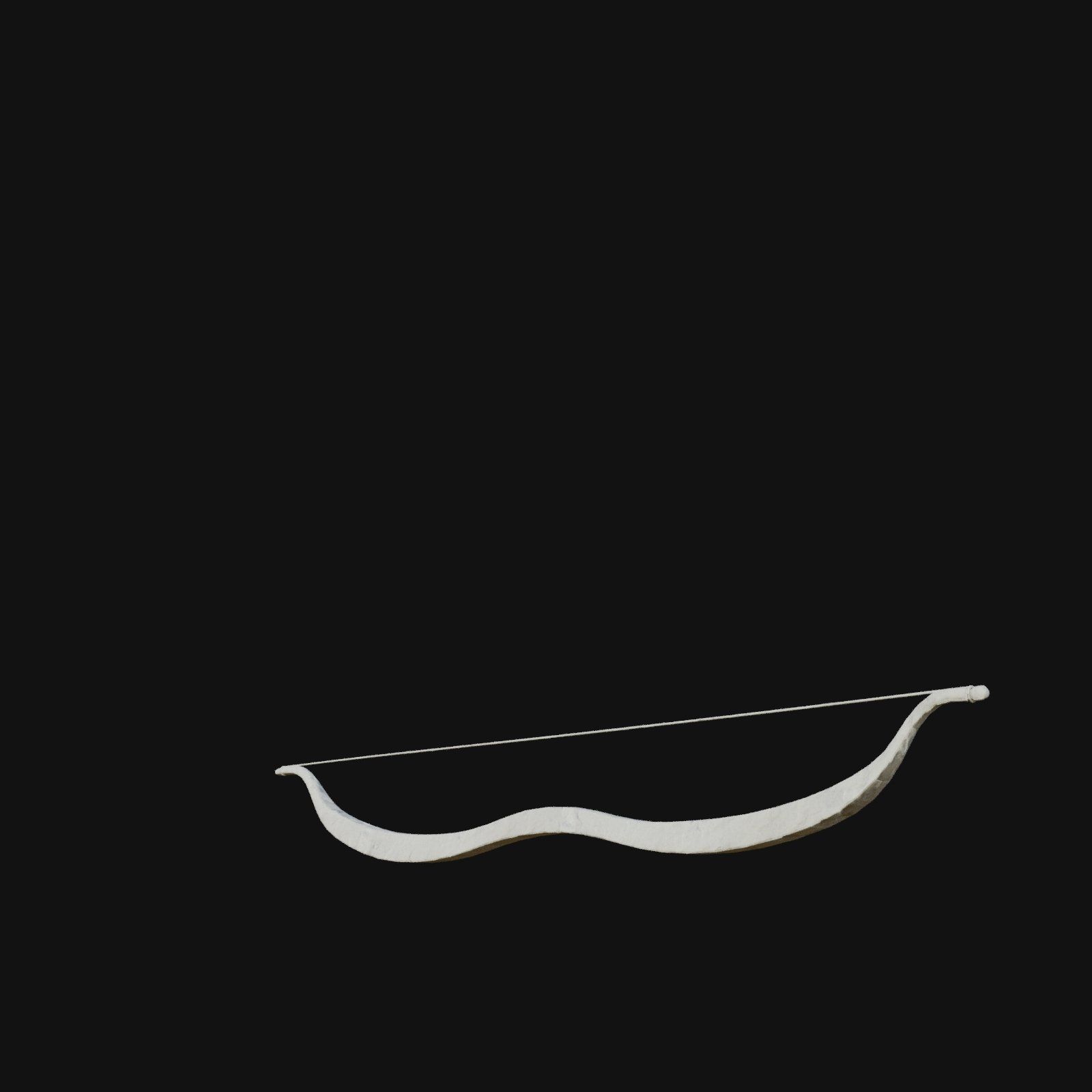 Exquisite Emerald Forest Longbow of Elven Craftsmanship 3D model_6