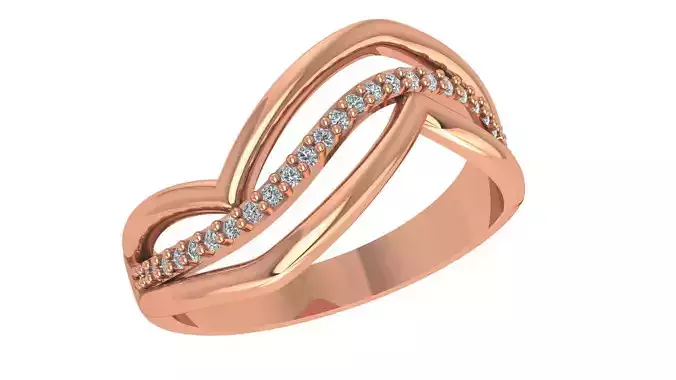 Wire Ring renders 3dm stl details