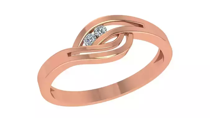 Light wt minimalist Ring 3dm stl renders