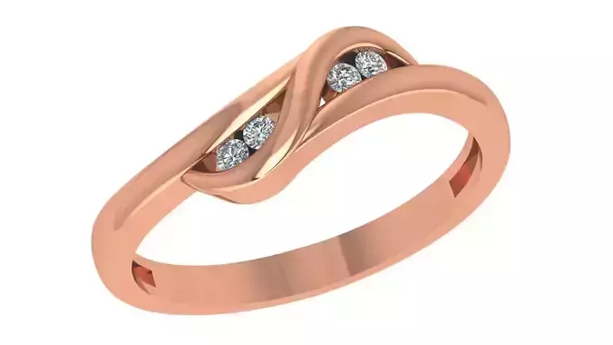 Light wt minimalist Ring 3dm stl renders