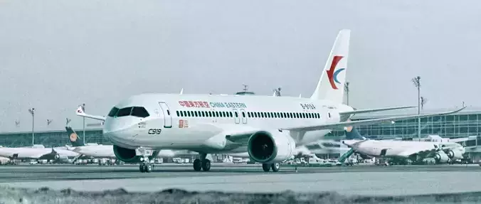 C919 airplane 