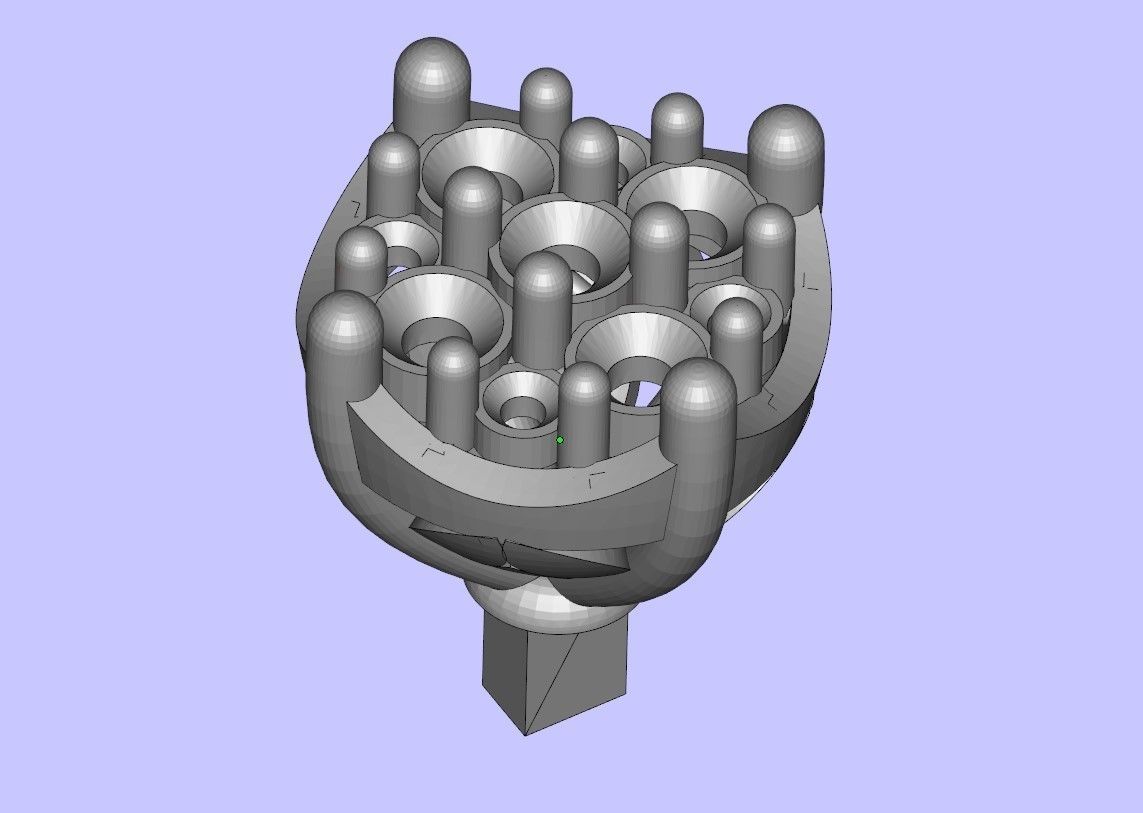 Womens Two piece solitaire ring 3D print model_3