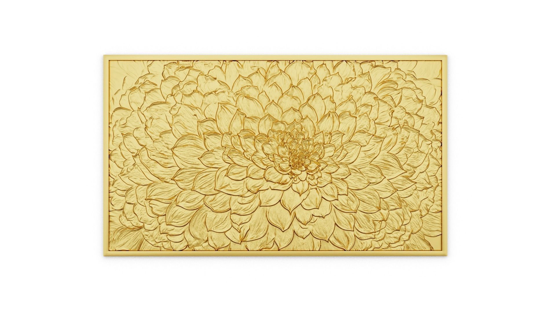 modern panel wall decor set relief stl mural CNC 172 3D model_1