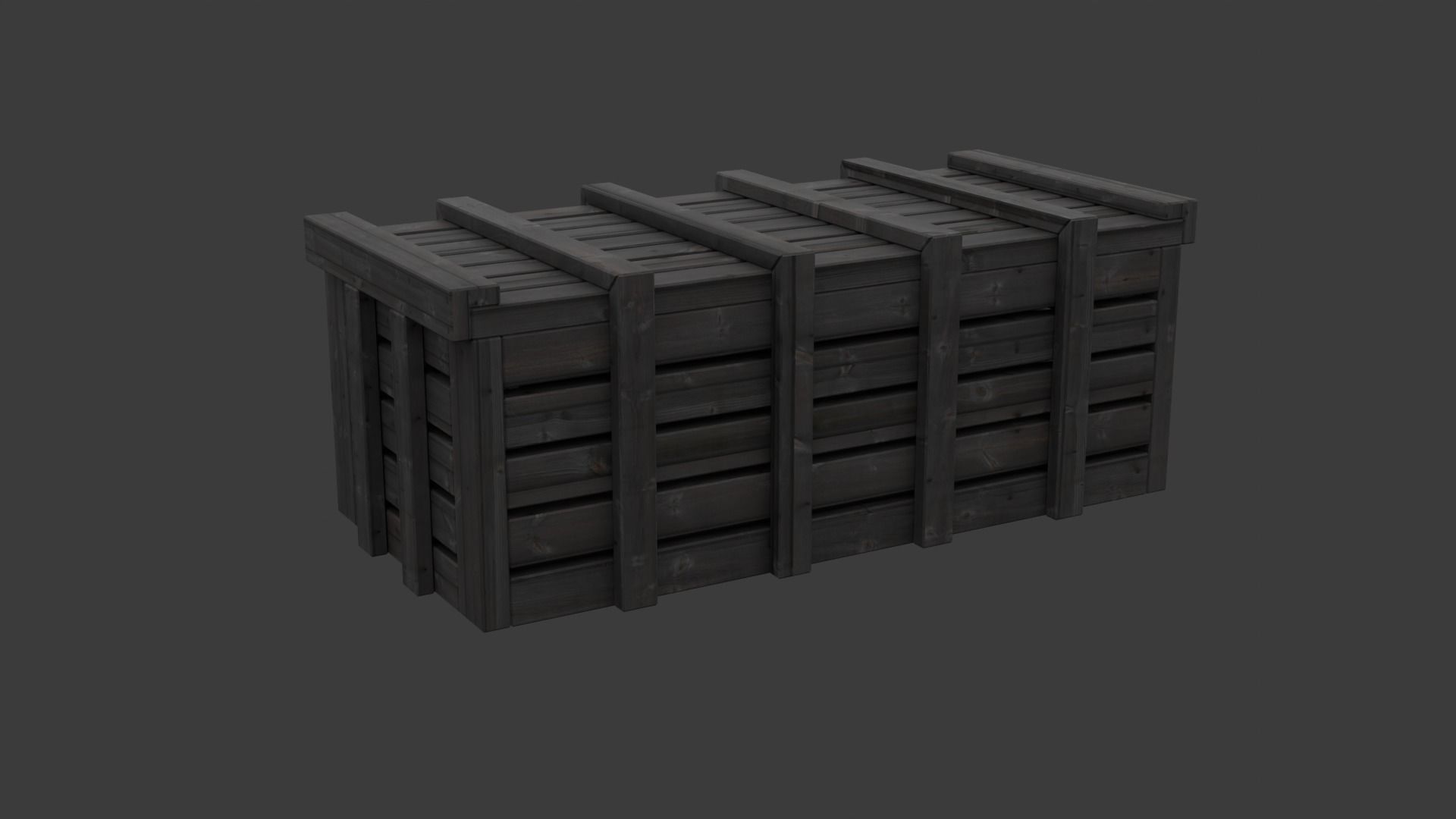Box second version Free low-poly 3D model_1
