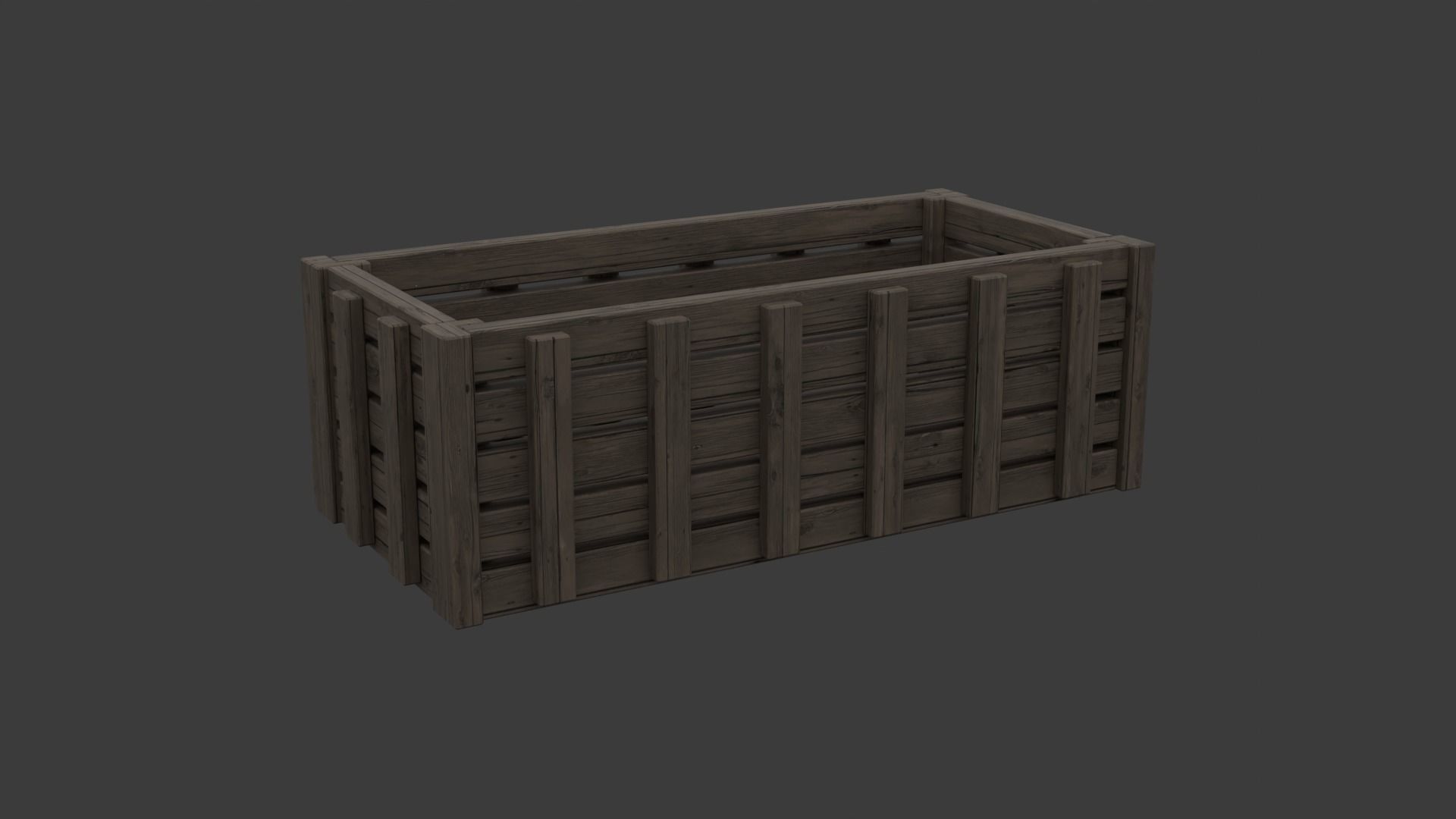 Box second version Free low-poly 3D model_6