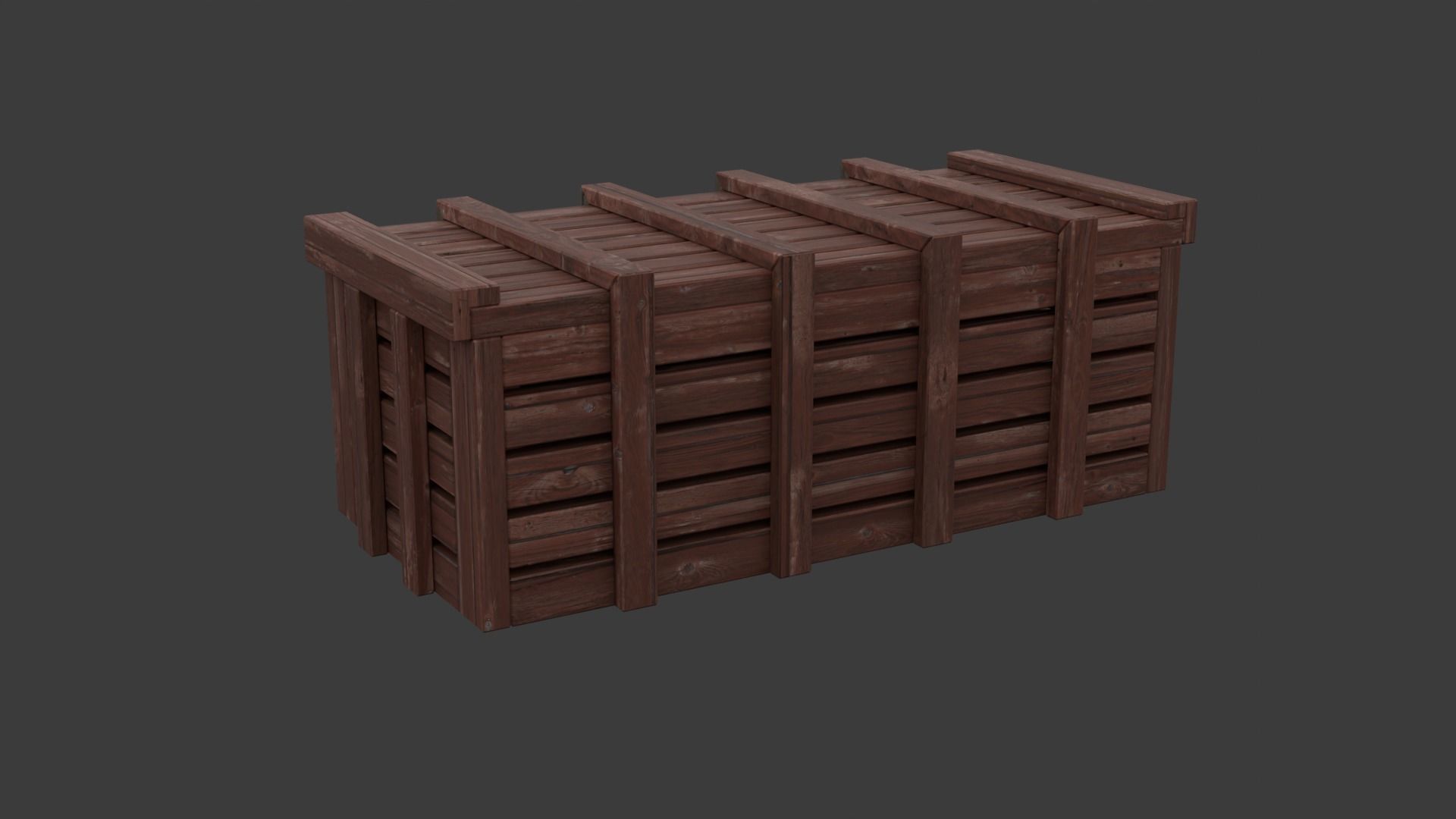 Box second version Free low-poly 3D model_2