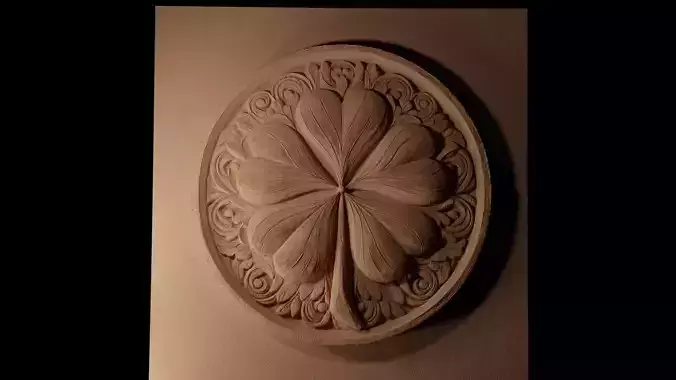 Clover CNC 3d Print High Relief Sand Casting