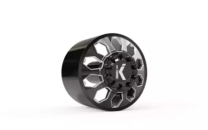 FRONT KG1 KD003-B-1 DUALLY WHEEL 3D MODEL