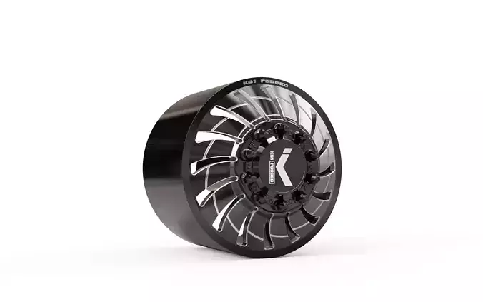 FRONT KG1 KD005-B-1 DUALLY WHEEL 3D MODEL 3D model