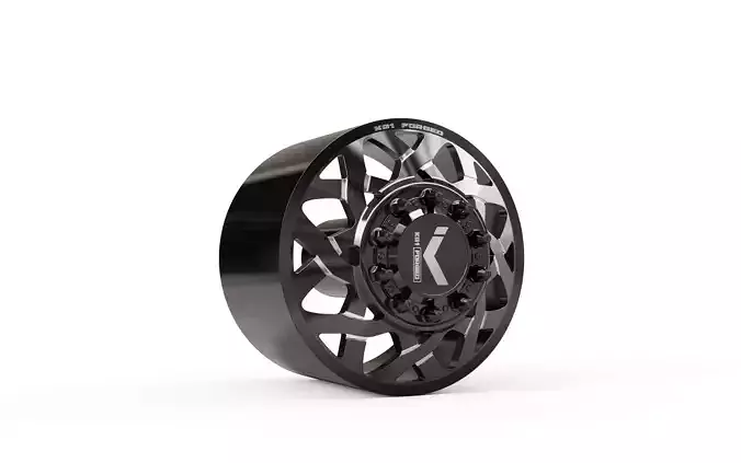 FRONT KG1 KD008-1 DUALLY WHEEL 3D MODEL