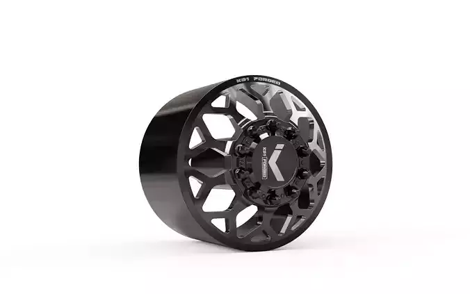 FRONT KG1 KD016-2 DUALLY WHEEL 3D MODEL 3D model