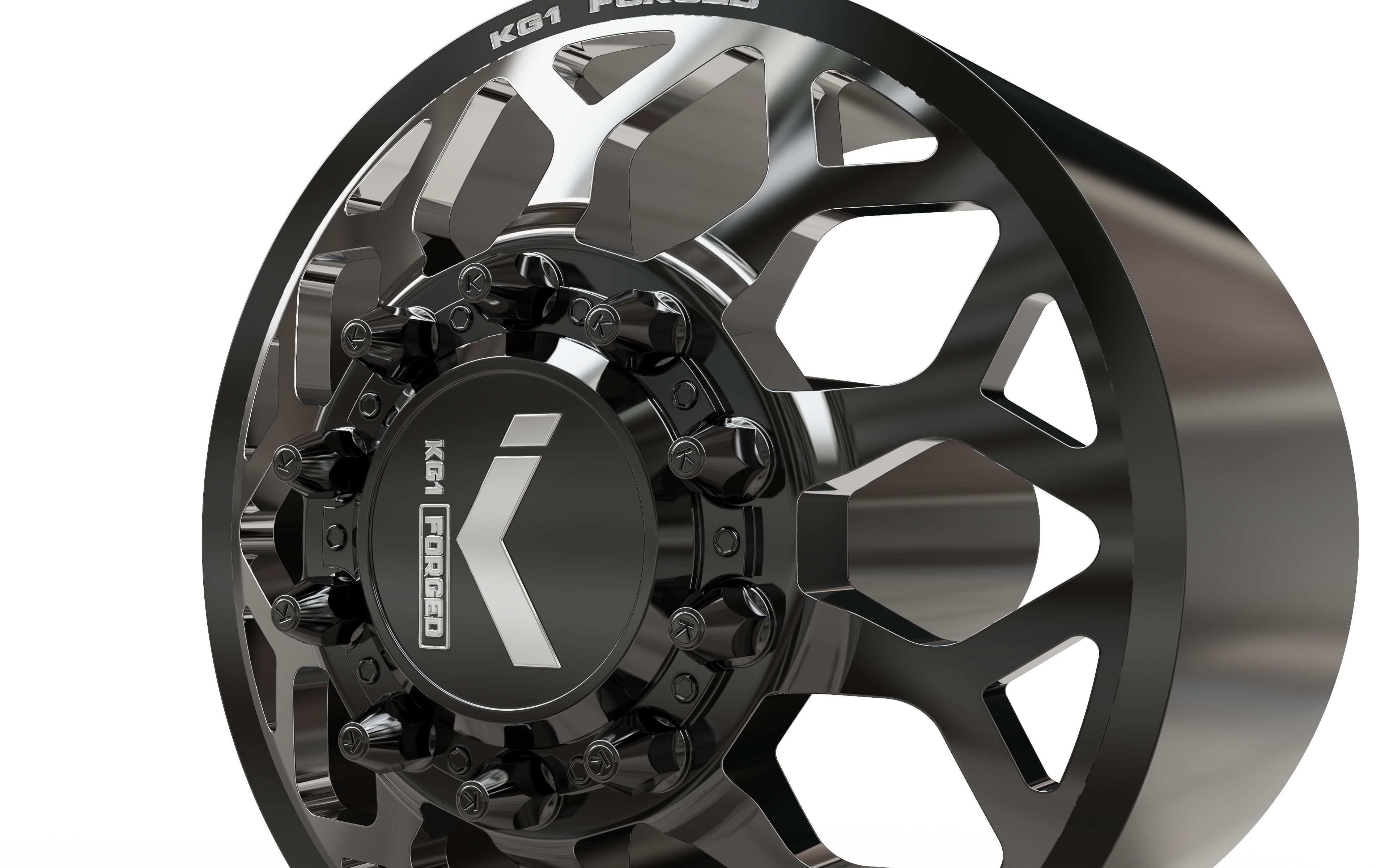 FRONT KG1 KD016-2 DUALLY WHEEL 3D MODEL 3D model_2