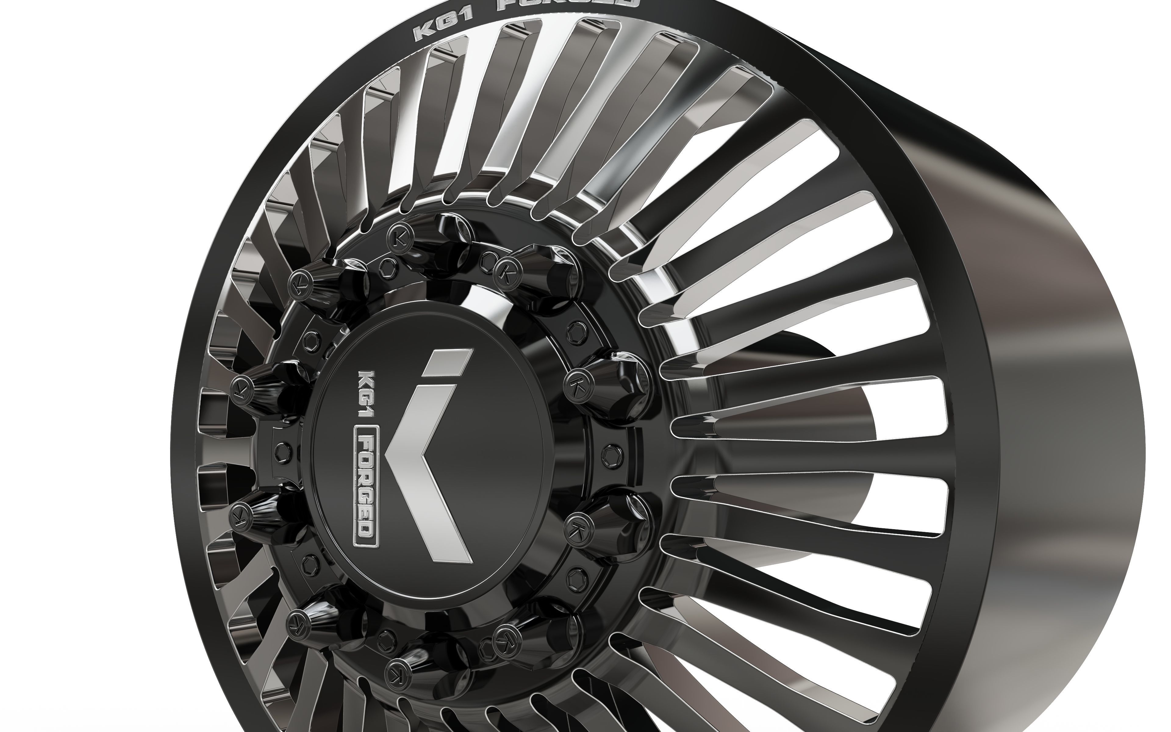 FRONT KG1 KD051 DUALLY WHEEL 3D MODEL 3D model_2
