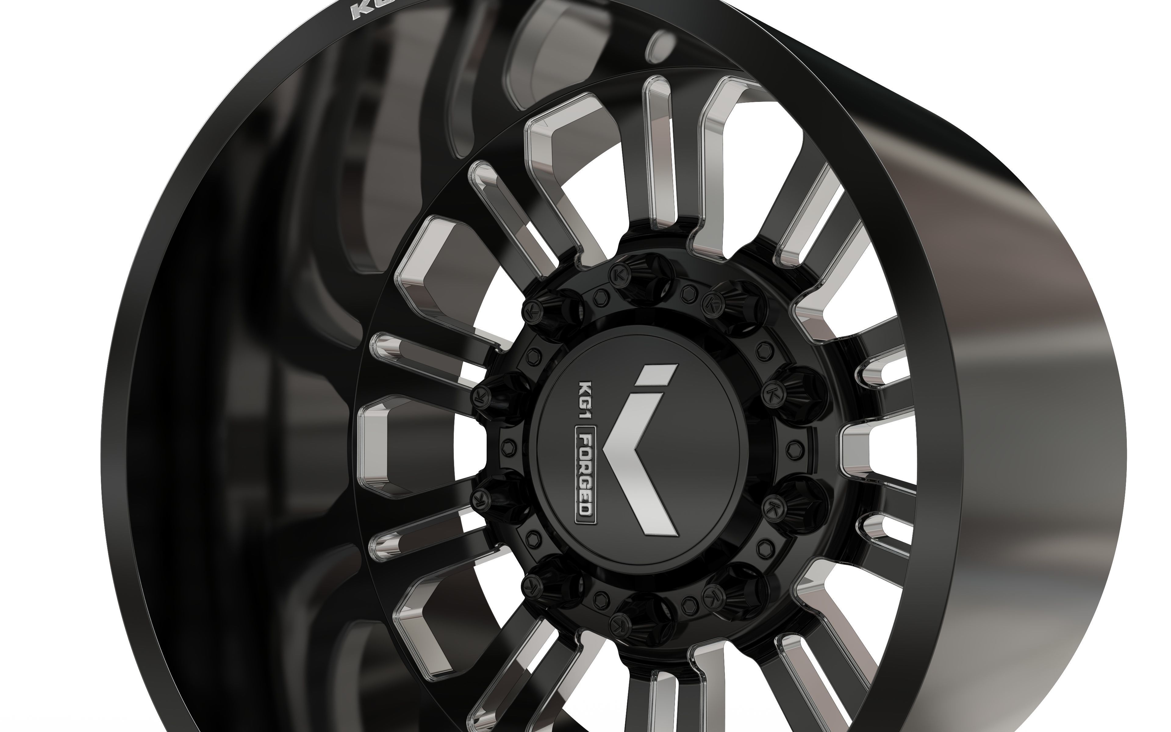REAR KG1 KD004-B-2 DUALLY WHEEL 3D MODEL 3D model_2
