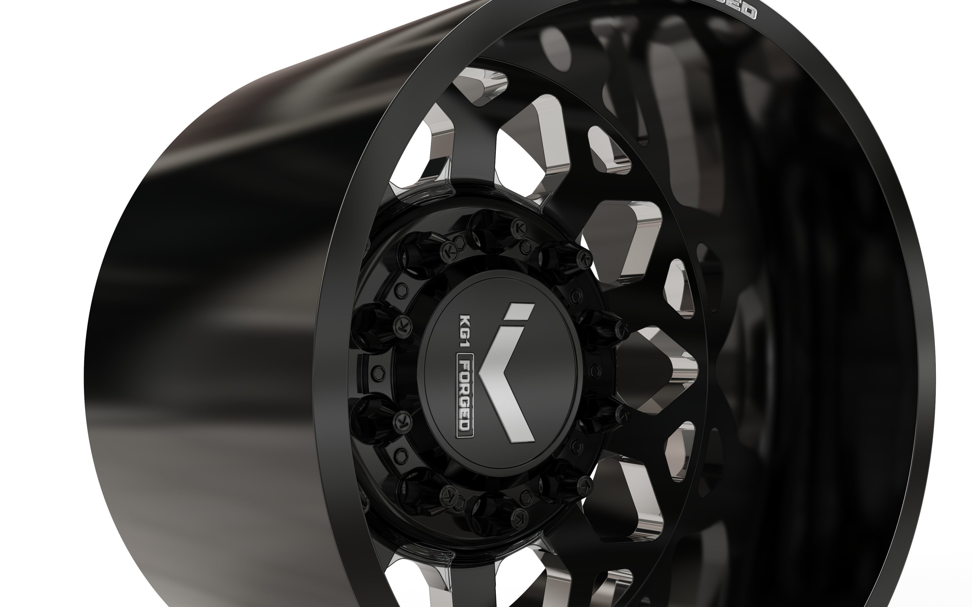 REAR KG1 KD006-B-2 DUALLY WHEEL 3D MODEL 3D model_3