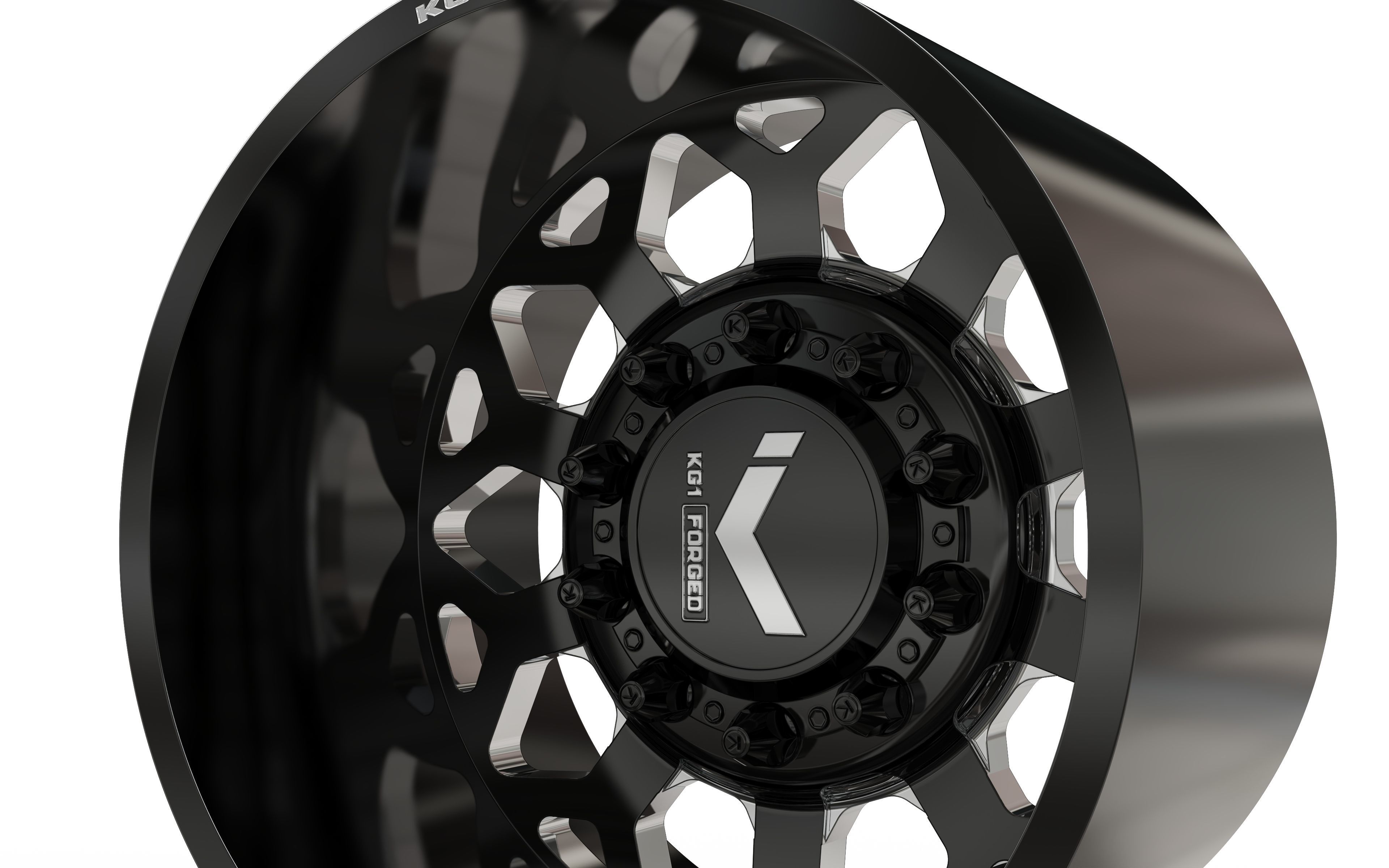 REAR KG1 KD006-B-2 DUALLY WHEEL 3D MODEL 3D model_2