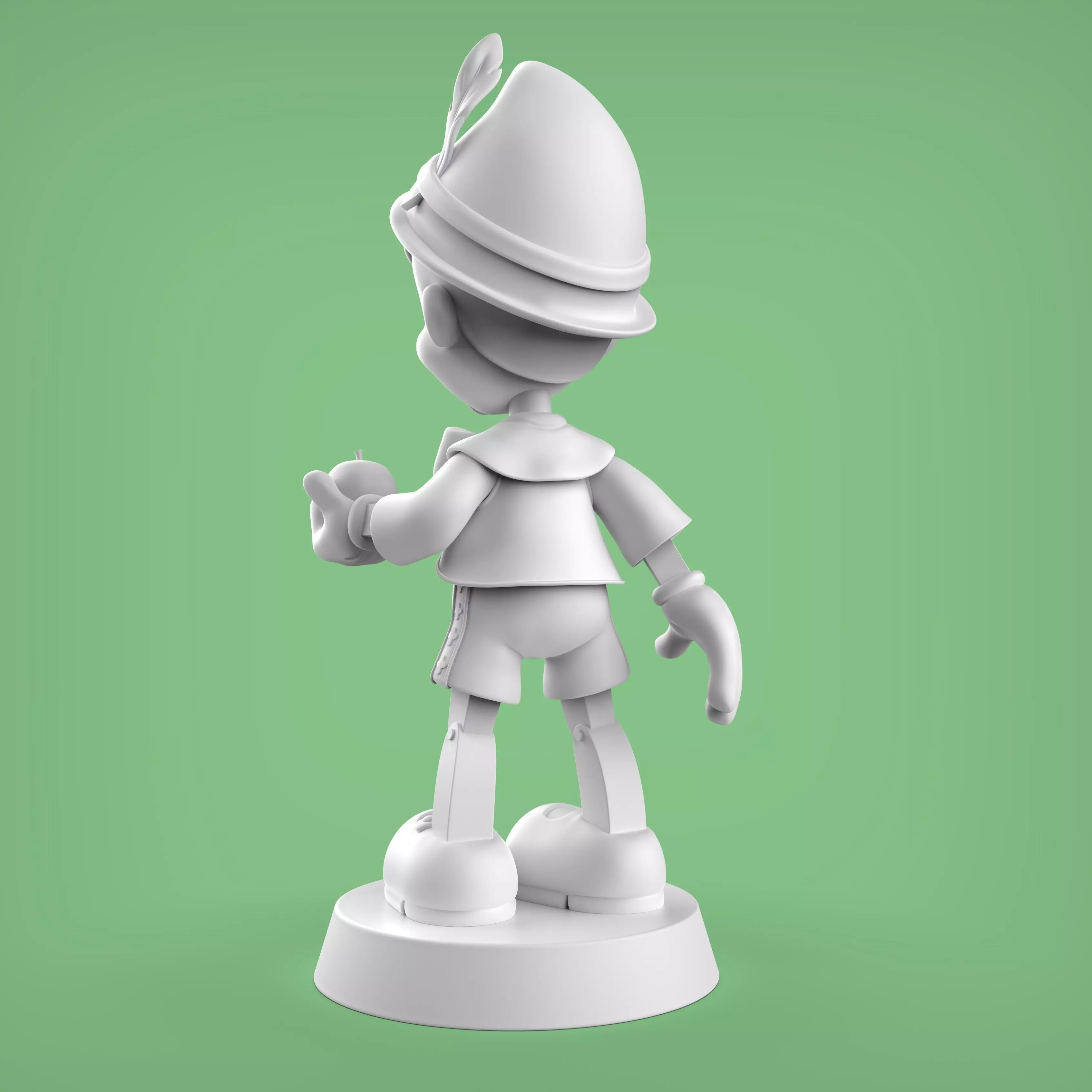 PINOCCHIO 3D print model_6