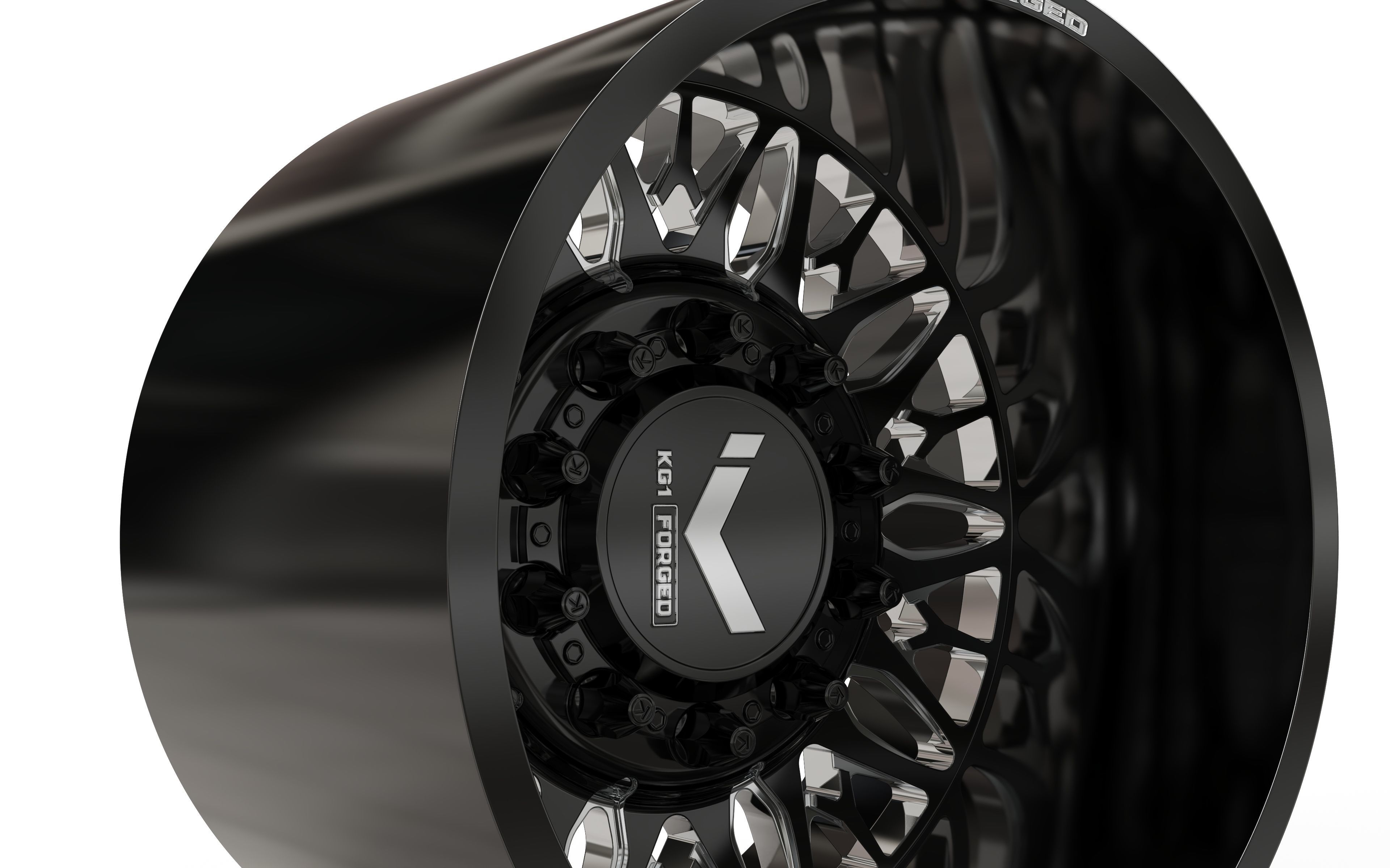 REAR KG1 KD014-B-2 DUALLY WHEEL 3D MODEL 3D model_3