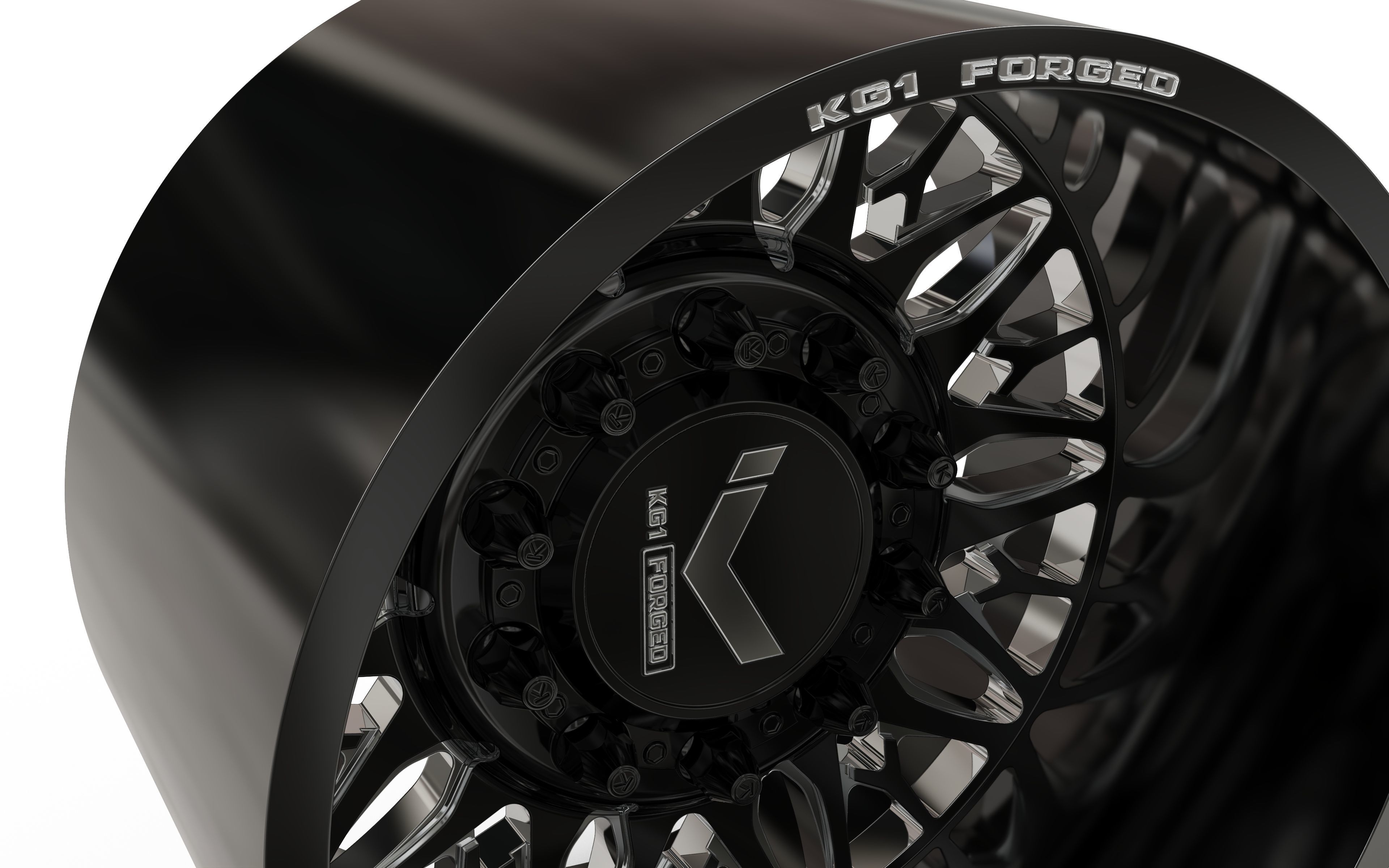 REAR KG1 KD014-B-2 DUALLY WHEEL 3D MODEL 3D model_5